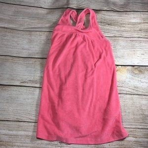 Girls Pink Terry Cloth Swimsuit Coverup 3T
